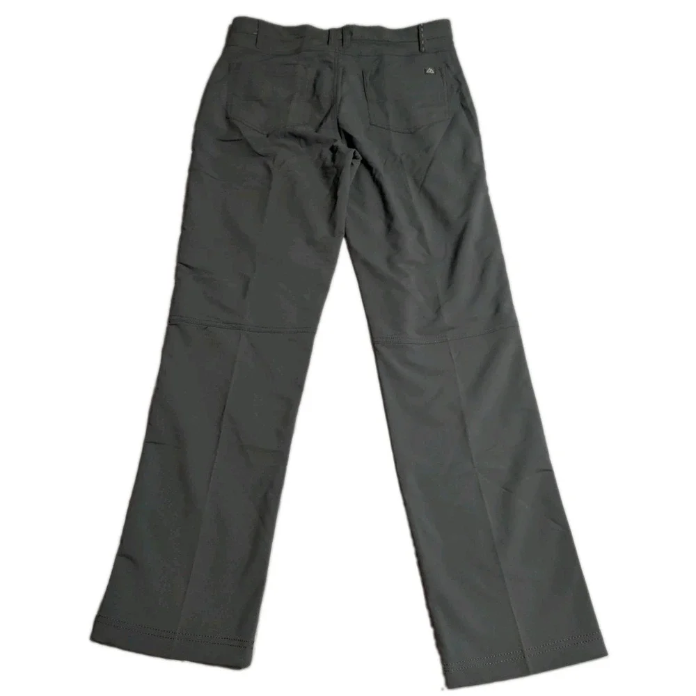 Alpine Design Mens 34x32 Gray Stretch Hiking Pants Outdoor Travel Performance